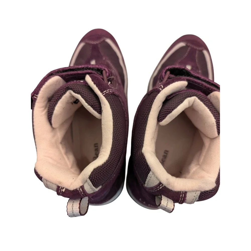 L.L. Bean Snow Sneakers Purple Waterproof PrimaLoft Boots 258268 - Size 11